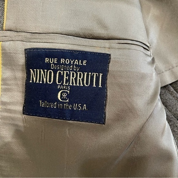 Nino Cerruti Wool Sport Coat‎ Blazer Jacket - Picture 5 of 7